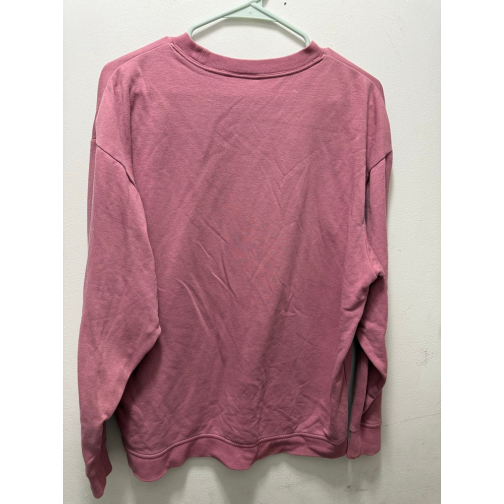 Women's Nike Pink & Orange Crewneck Sweatshirt M - Picture 3 of 3